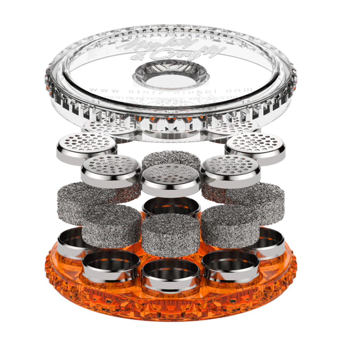 Storz & Bickel magazine with 8 dosing capsules of liquids