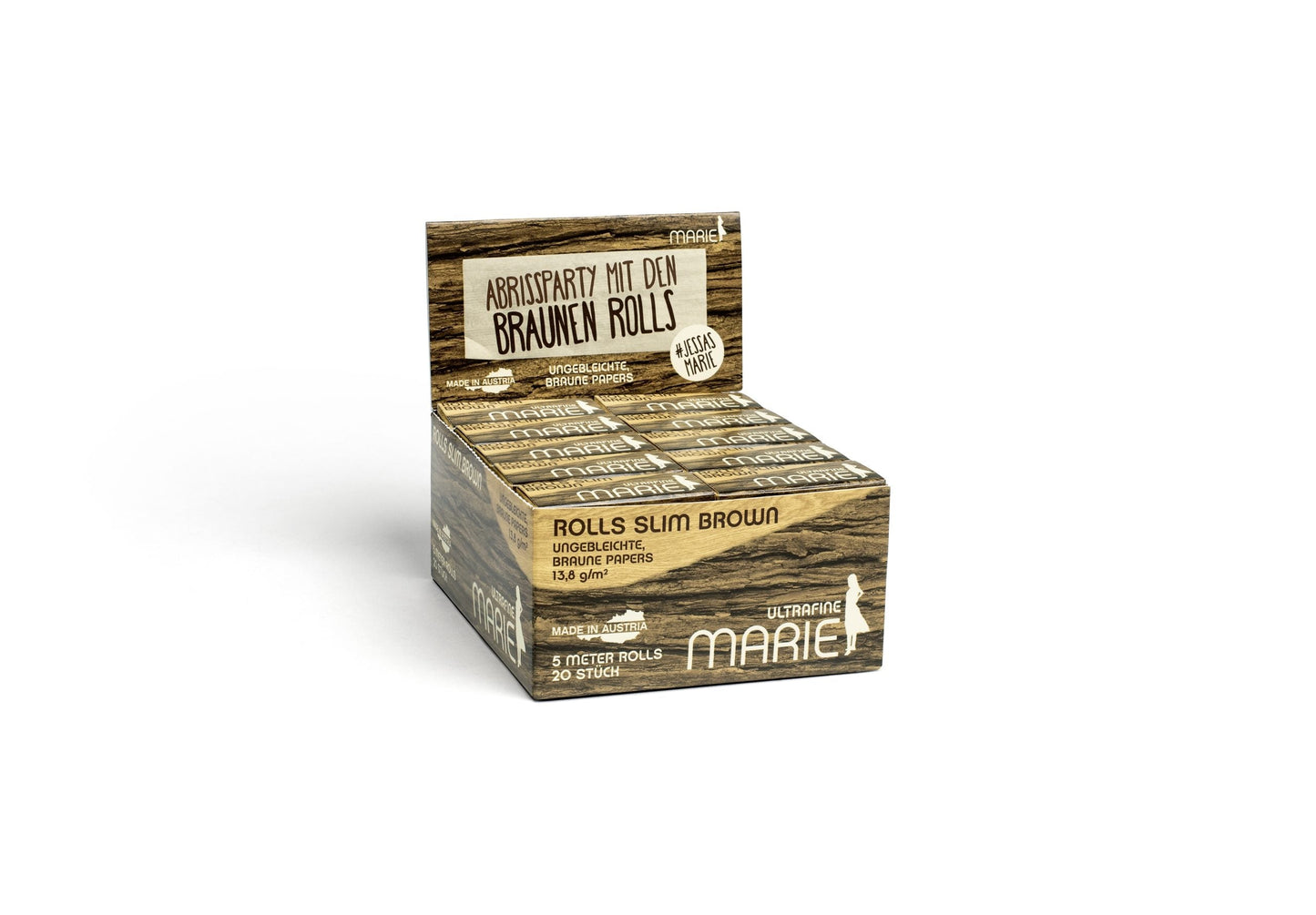 Marie Slim Endless Rolls - Brown