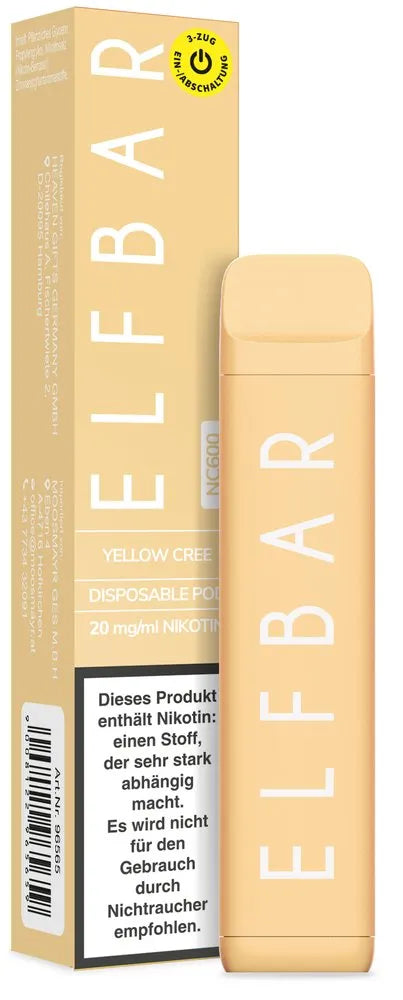Elf Bar NC600 Yellow Cree 20mg