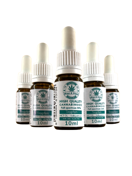 Meet&Weed CBD-Aroma-Öl |  10% / 15% / 20%  Fullspectrum 10ml