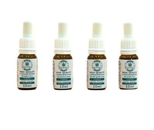 Full spectrum CBD oils suitable for animals